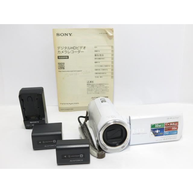 中古品 】SONY HDR-CX390 予備バッテリー チャージャー付 ソニー