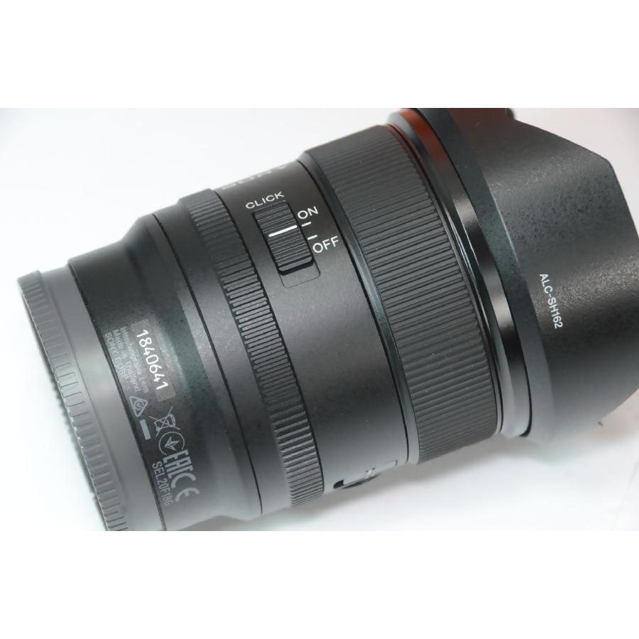 極上品 】SONY FE20mm F1.8G SEL20F18G 付属元箱付 ソニー ［管SO1663