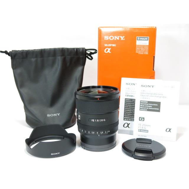 SONY 【 極上品 】SONY FE 20mm F1.8 G SEL20F18G レンズ 付属元