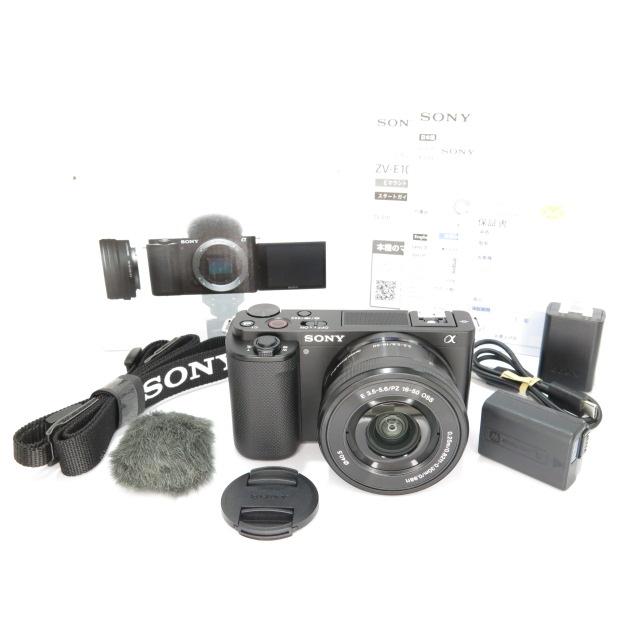 α（ソニー） 【 極美品 253ショットのみ 】SONY ZV-E10 E PZ16-50mmF3 