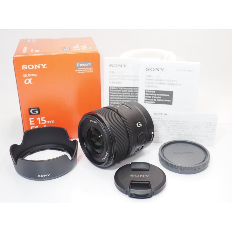 SONY（ソニー） 【 極美品 】SONY E 15mmF1.4G SEL15F14G Eマウント