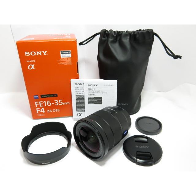 美品 】SONY SEL1635Z FE16-35mm F4 ZA OSS 純正フード・純正ポーチ