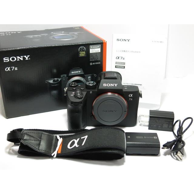 α（ソニー） 【 極上品 1602ショットのみ 】SONY α7III ILCE-7M3 