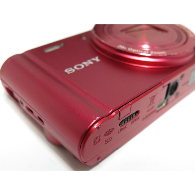 【美品】SONY Cyber-shot DSC-WX300 赤 中古品 サイバーショット 【 中古品 作動確認済 】SONY CyberShot DSC-WX300