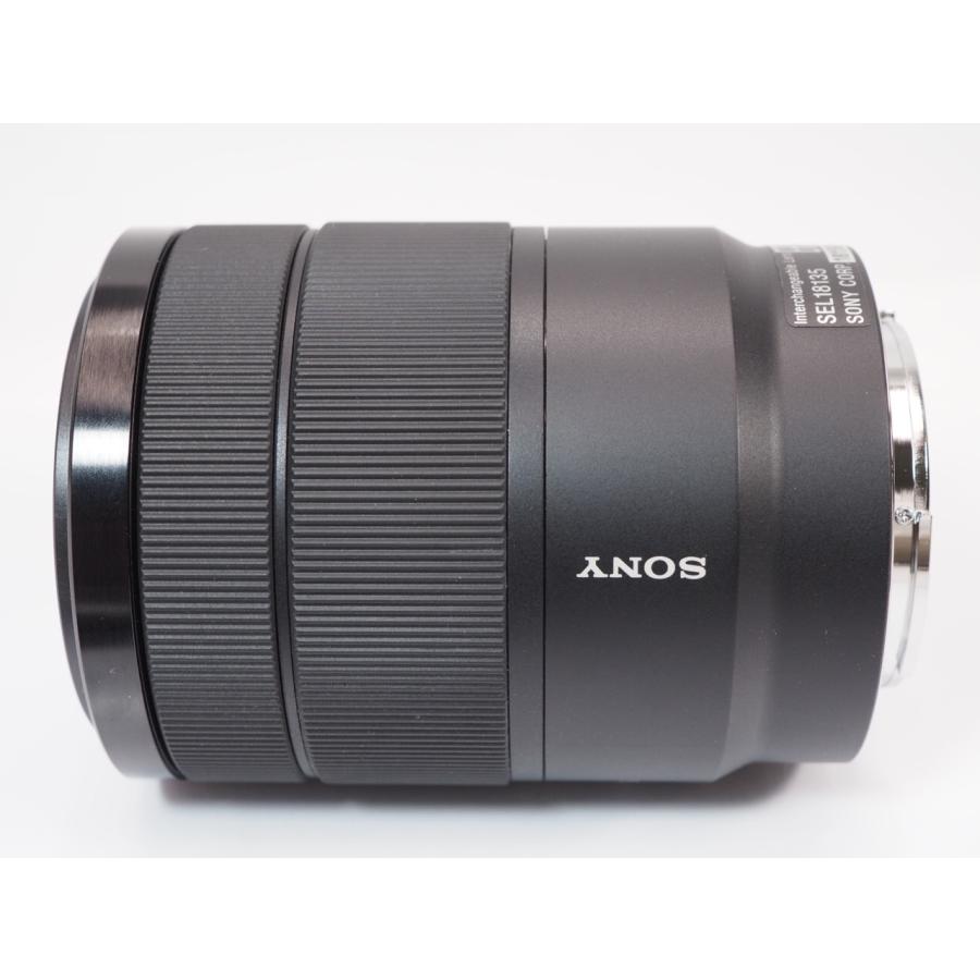 【 美品 】SONY E 18-135mm F3.5-5.6 OSS SEL18135 レンズ ALC-SH153 純正フード 元箱付 ソニー［管SO8109