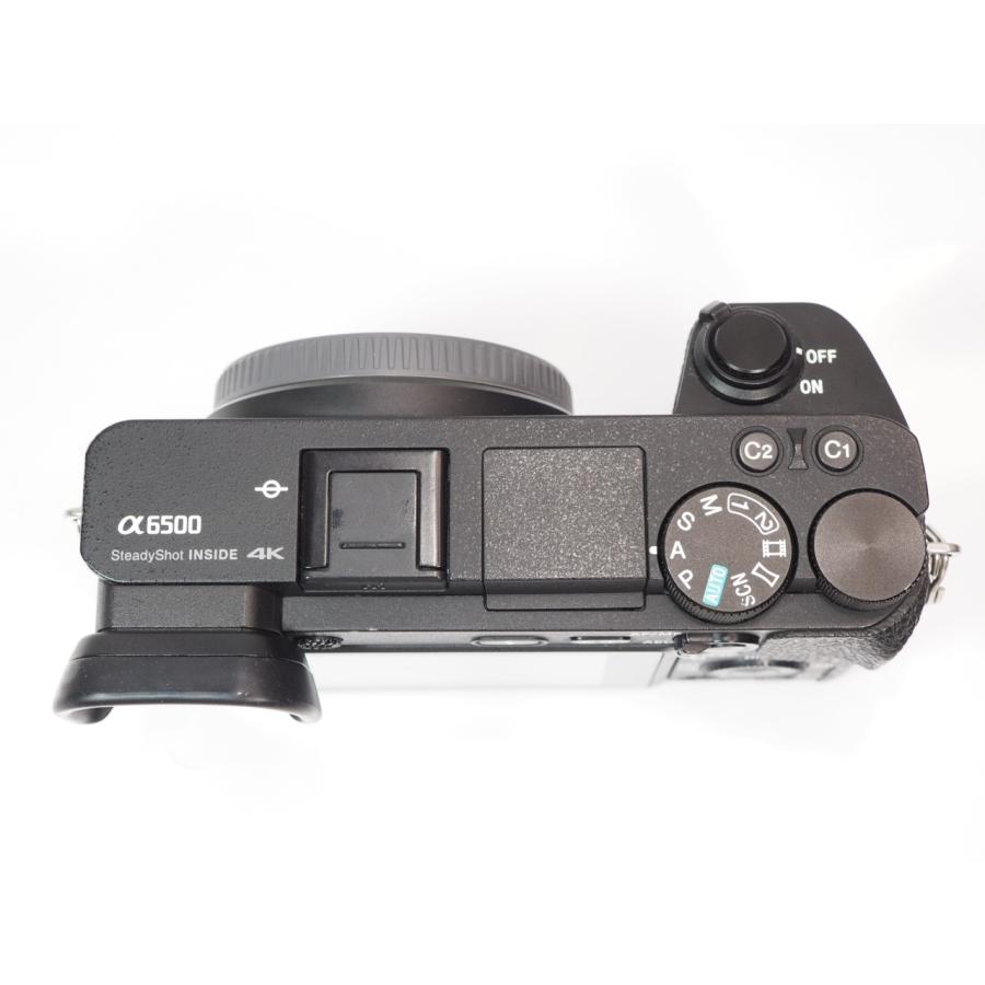 SONY α6500 ボディー ILCE-6500 バッテリー３個 ソニー [管SO8456_4