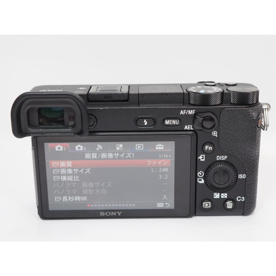 SONY α6500 ボディー ILCE-6500 バッテリー３個 ソニー [管SO8456_9