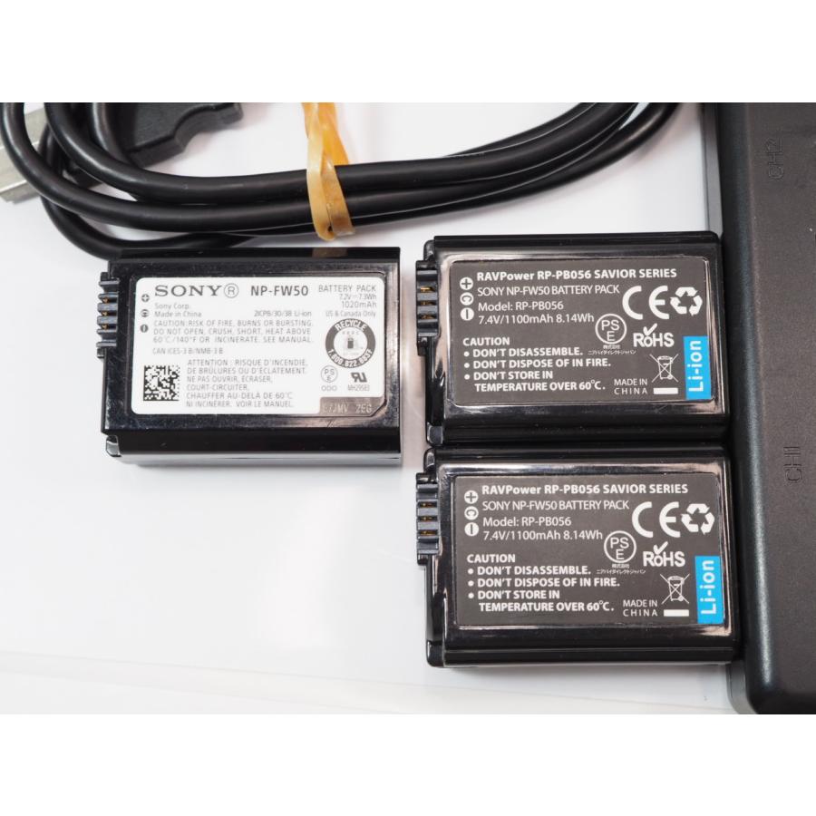 SONY α6500 ボディー ILCE-6500 バッテリー３個 ソニー [管SO8456_18