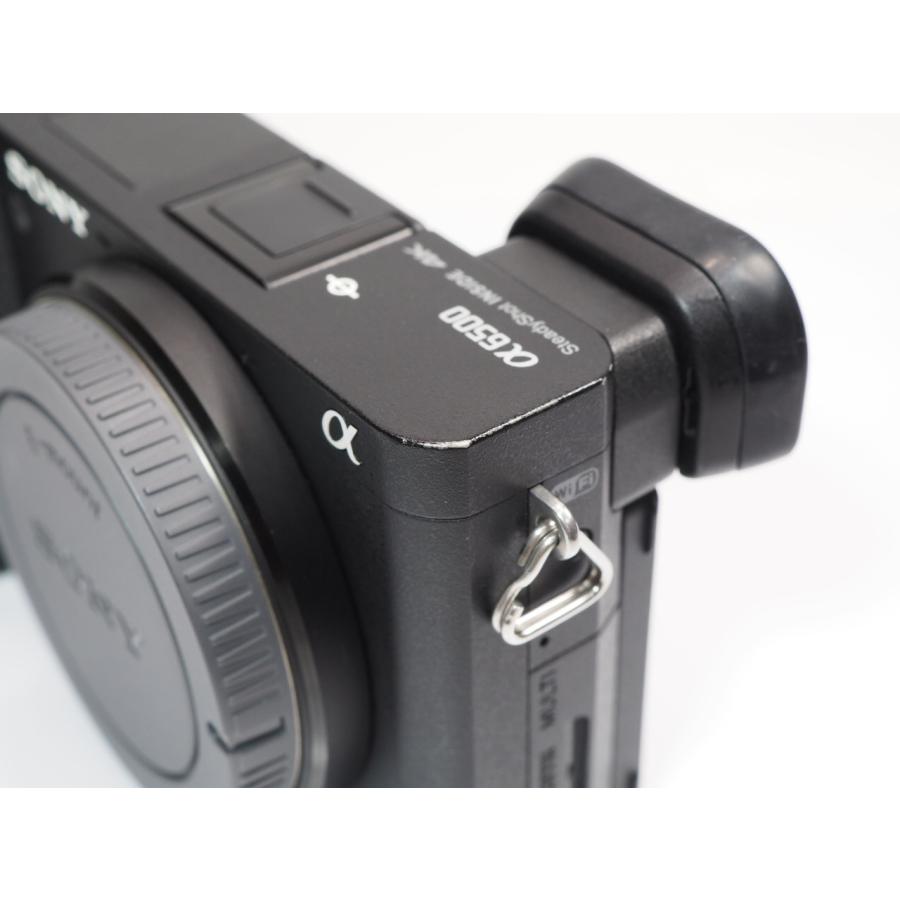 SONY α6500 ボディー ILCE-6500 バッテリー３個 ソニー [管SO8456_2