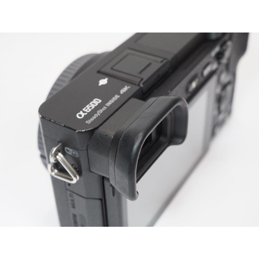 SONY α6500 ボディー ILCE-6500 バッテリー３個 ソニー [管SO8456_3