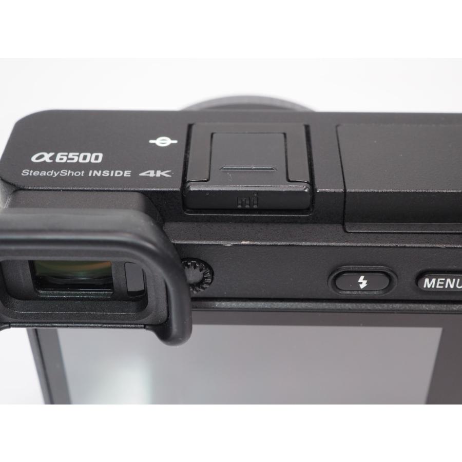SONY α6500 ボディー ILCE-6500 バッテリー３個 ソニー [管SO8456_10