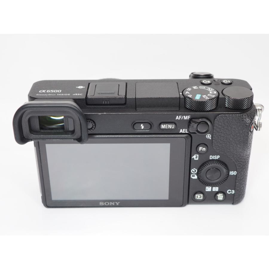 SONY α6500 ボディー ILCE-6500 バッテリー３個 ソニー [管SO8456_11