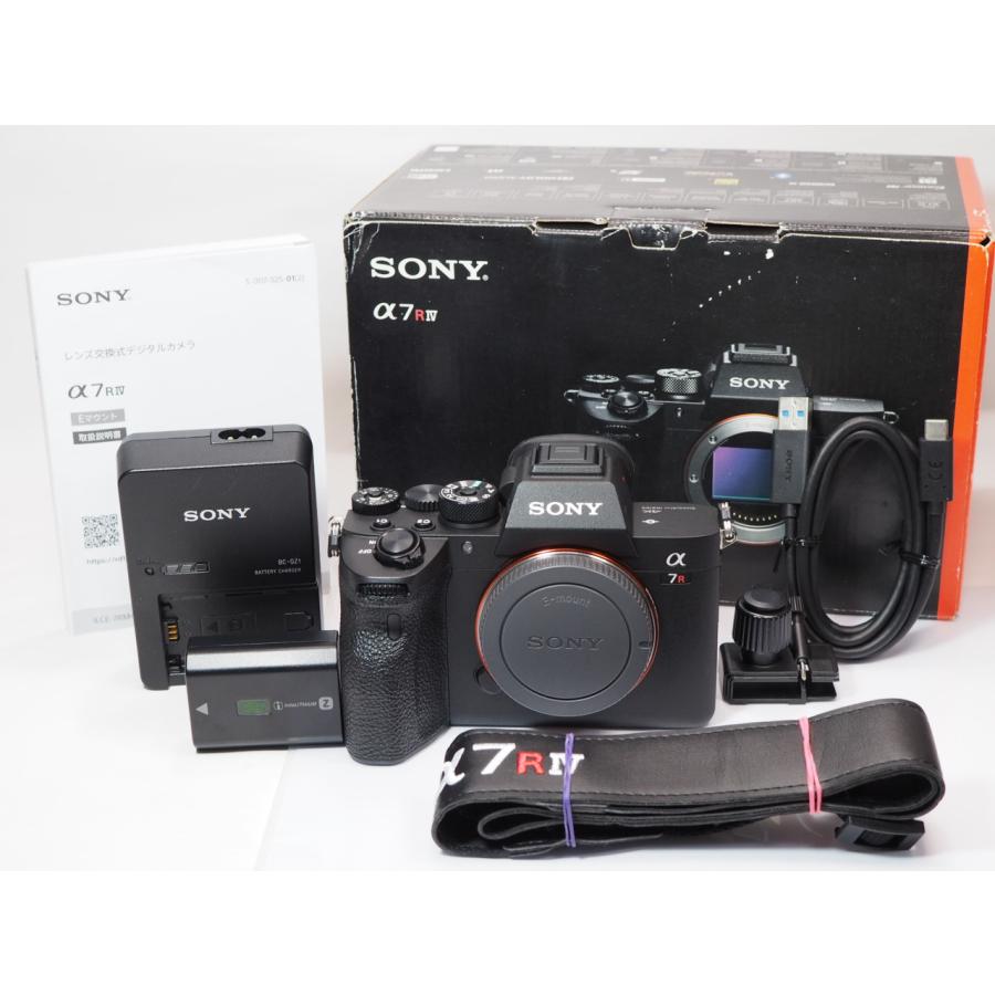 α（ソニー） 【 美品 3576ショット 】SONY α7RIV ボディー ILCE-7RM4A