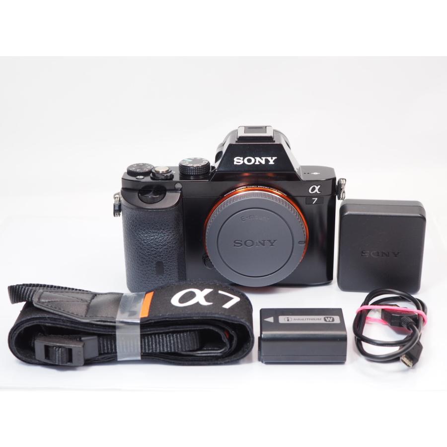 α（ソニー） 【 7919ショット 】SONY α7 ILCE-7 ボディー フルサイズ