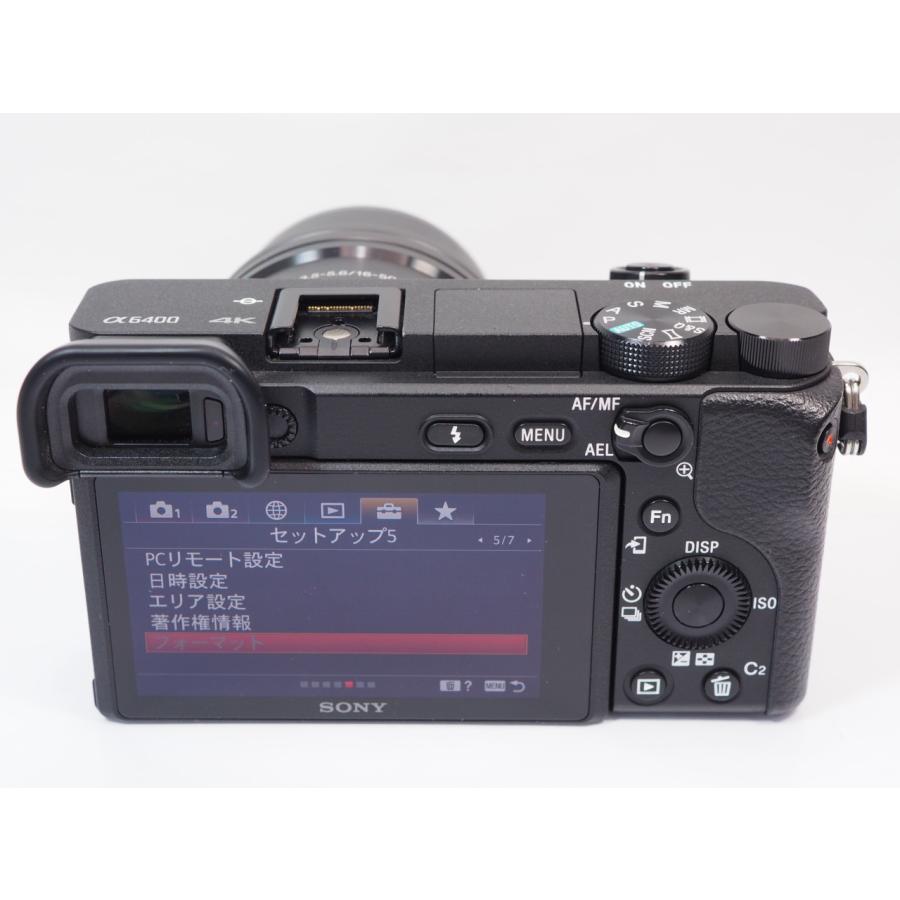 α（ソニー） 【 2286ショット 】SONY α6400 E PZ16-50mm パワーズーム