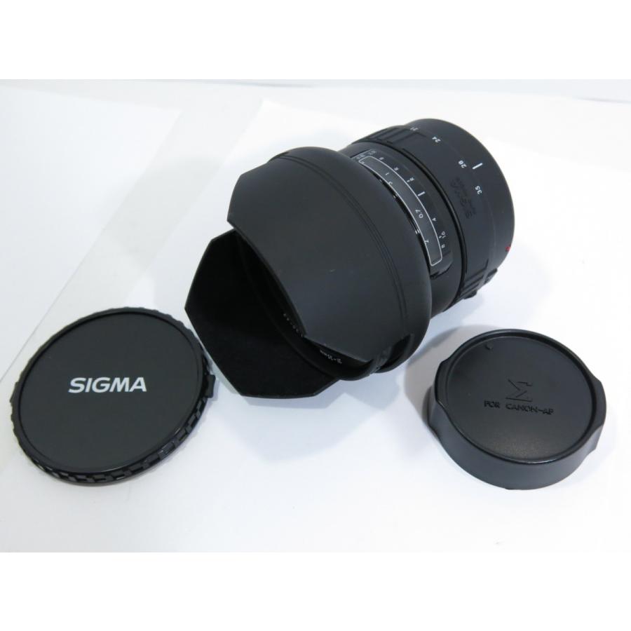 中古現状品 】SIGMA AF 21-35mm F3.5-4.2 キャノン用 デジタル不可 