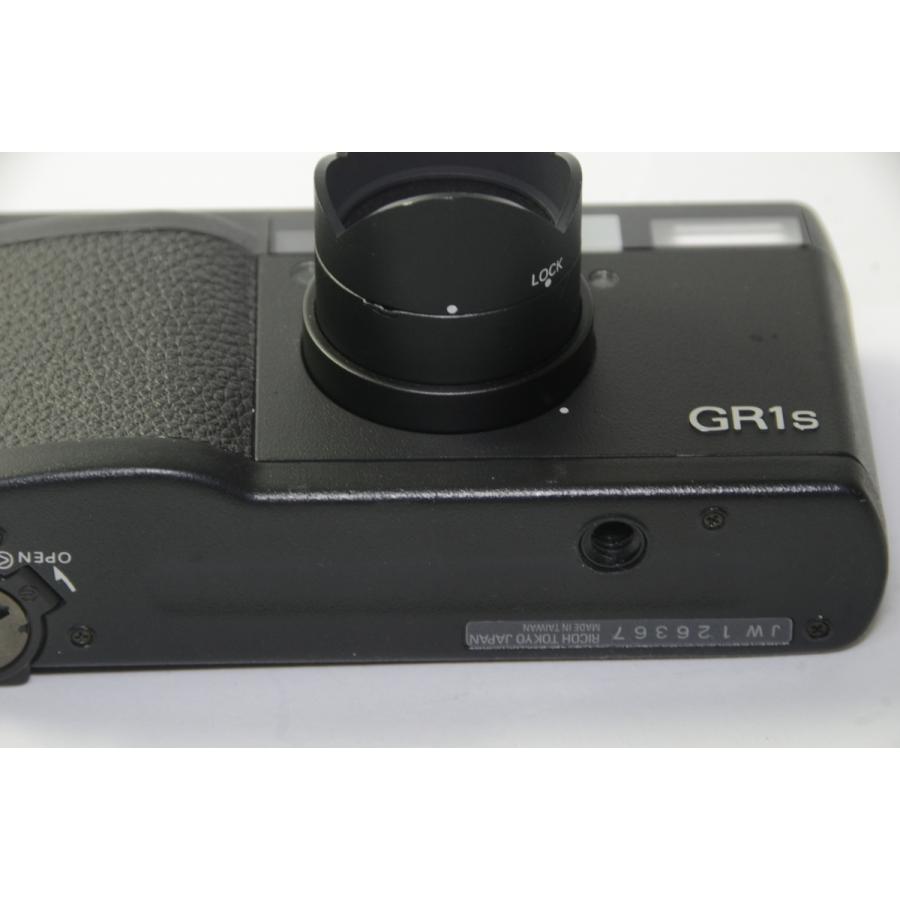 リコー [ 訳あり ] RICOH GR1s ブラック フード付 フィルム