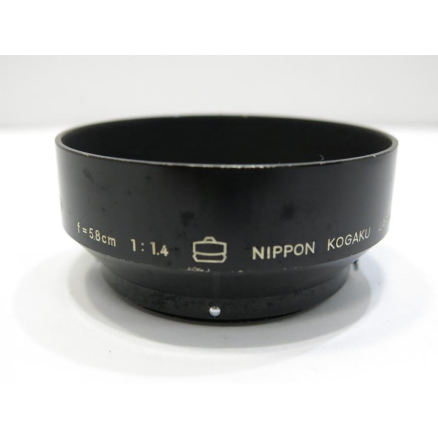 ニコン（Nikon） 【 中古品 】Nikon F 5.8cm/1.4 メタルフード「 F