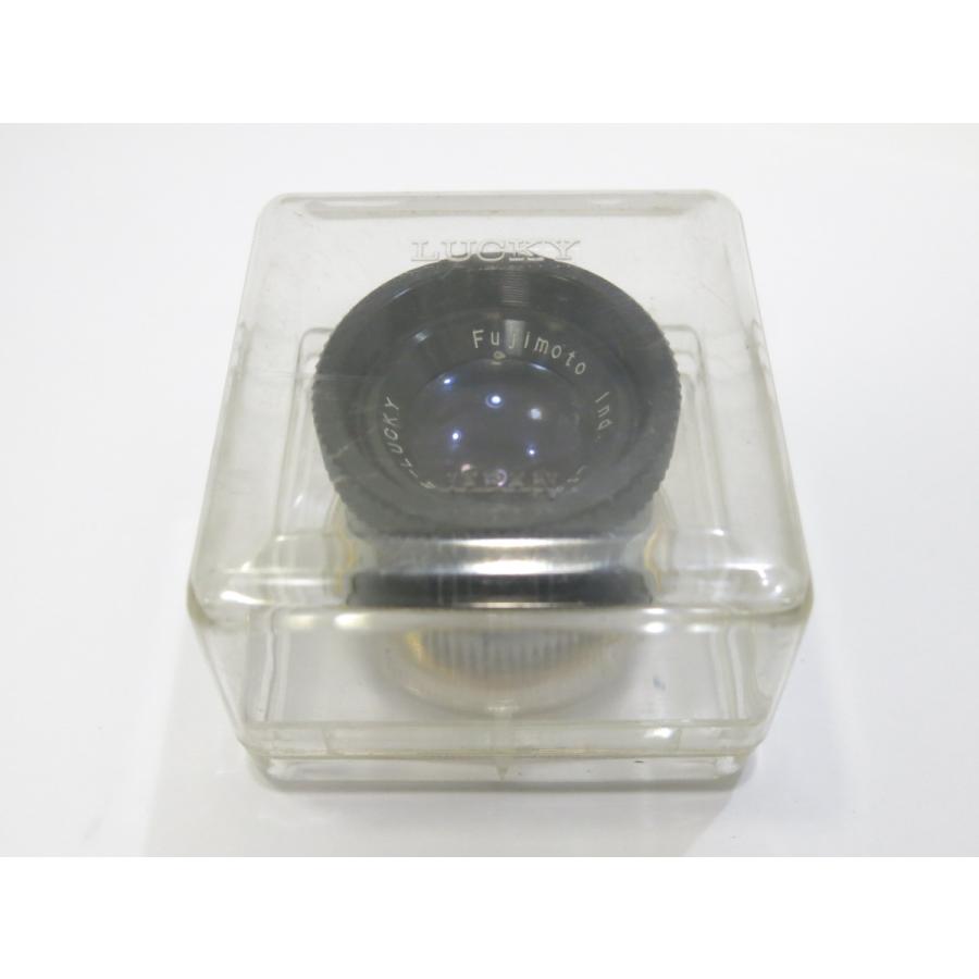中古品 】Fujimoto E-LUCKY 75mm F3.5 AVASTIGMAT 引き伸ばしレンズ