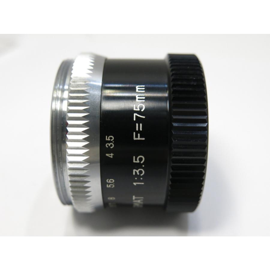 中古品 】Fujimoto E-LUCKY 75mm F3.5 AVASTIGMAT 引き伸ばしレンズ