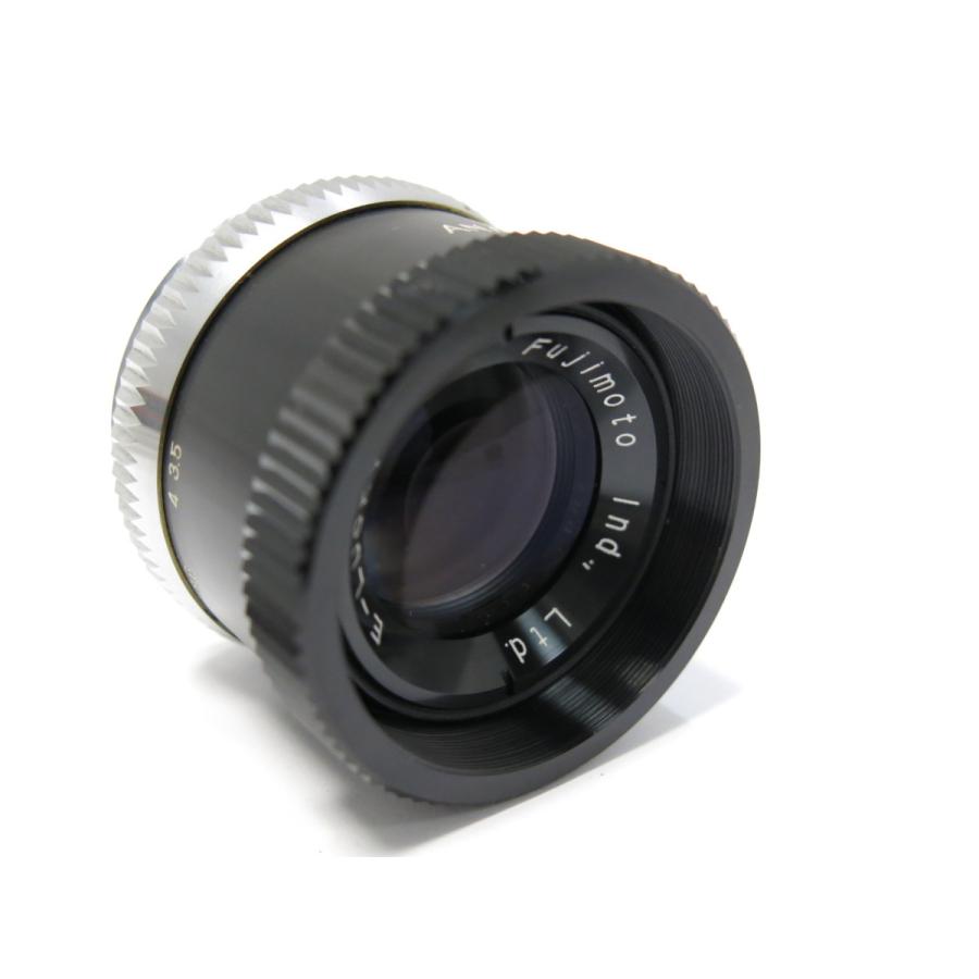 中古品 】Fujimoto E-LUCKY 75mm F3.5 AVASTIGMAT 引き伸ばしレンズ