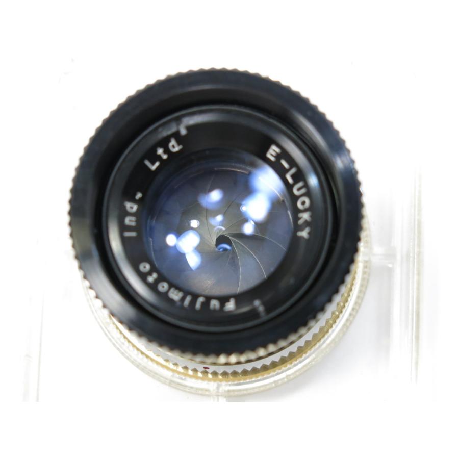 中古品 】Fujimoto E-LUCKY 75mm F3.5 AVASTIGMAT 引き伸ばしレンズ