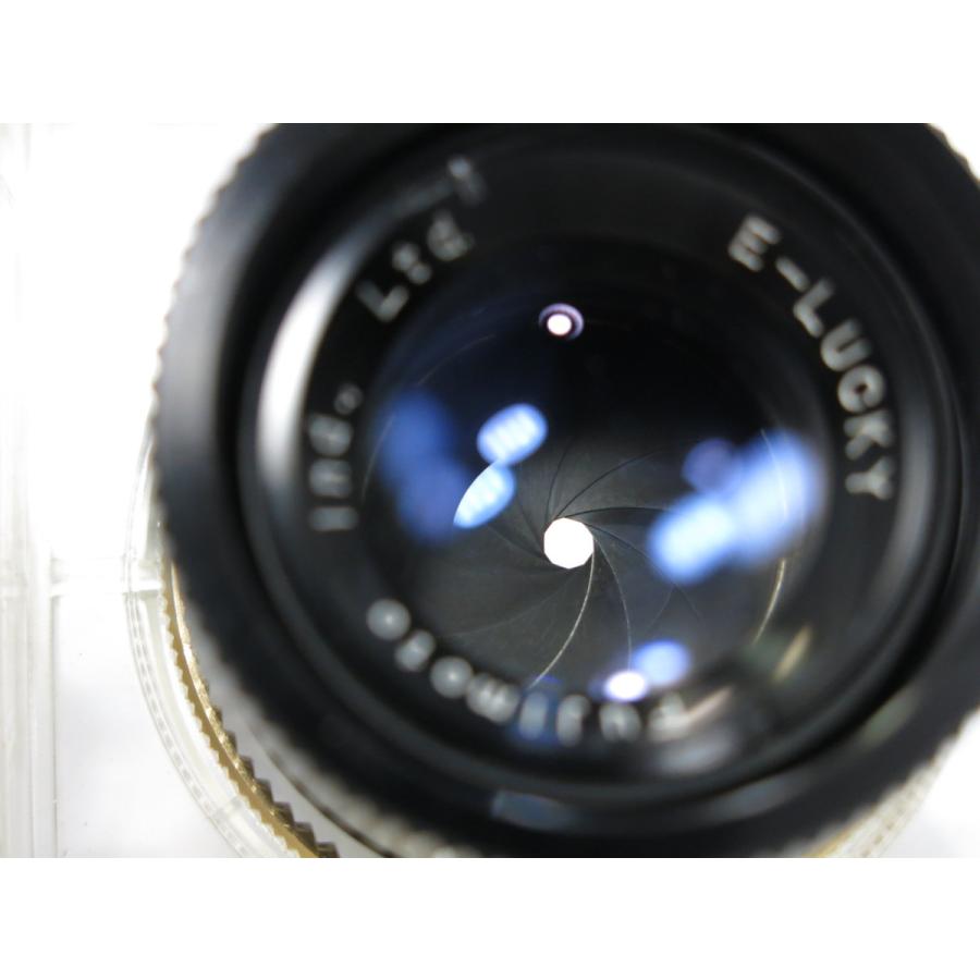 中古品 】Fujimoto E-LUCKY 75mm F3.5 AVASTIGMAT 引き伸ばしレンズ