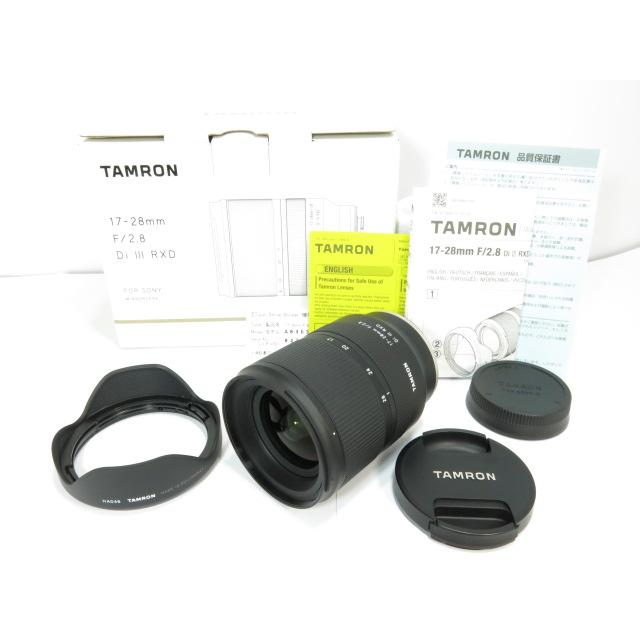 極上品 】TAMRON 17-28mm F2.8 Di III RXD A046 SONY Eマウント 