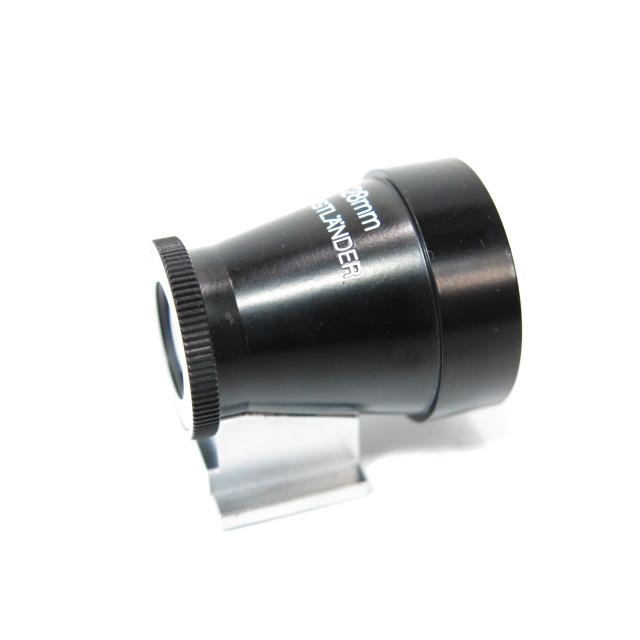 フォクトレンダー☆28mm 35mm ミニ ファインダー ブラック☆元箱、ポーチ