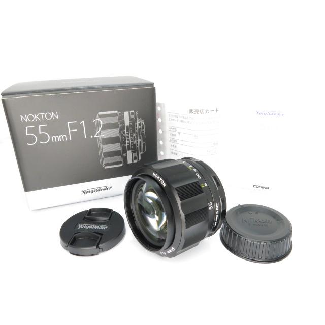 極美品 】Voigtlander NOKTON 55mm F1.2 SLIIs ニコンFマウント 元箱