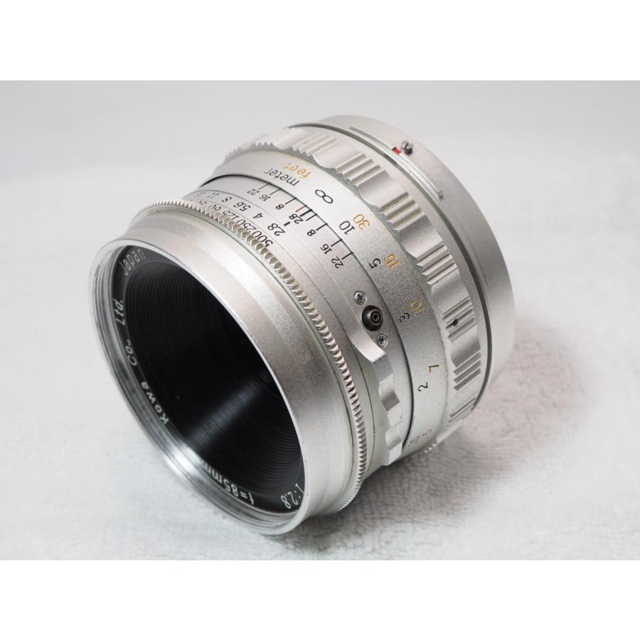 訳あり ジャンク 】Kowa 85mmF2.8 純正フィルター フード付 Six用