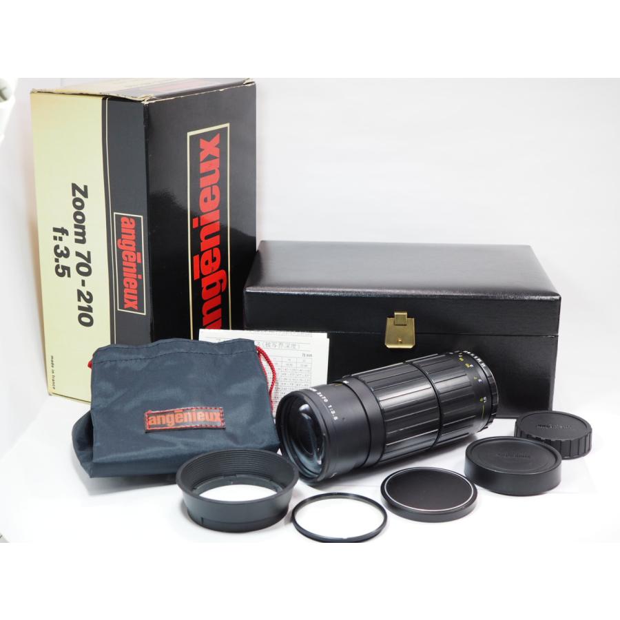 ANGENIEUX アンジェニュー 70-210mm f/3.5 Nikon angenieux R 70-210mm F3.5 3カム 元箱付 アンジェニューレンズ [管