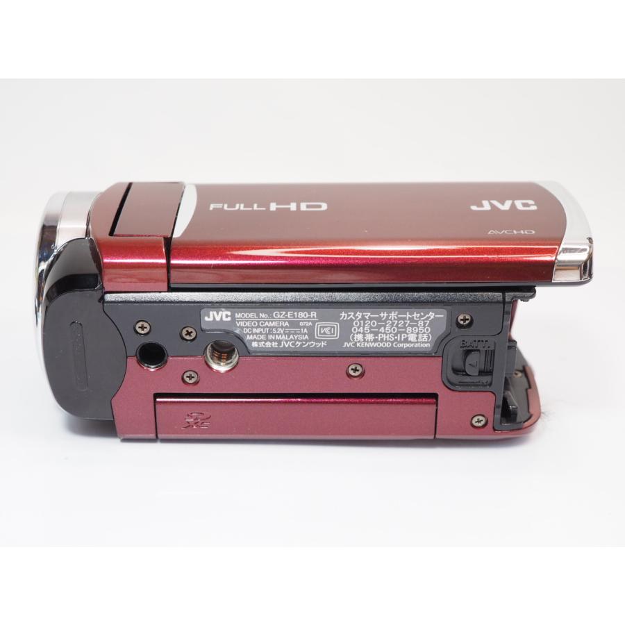 JVC Everio ビデオカメラ 本体とライター付 Victor（ビクター） JVC Everio GZ-E180 ビデオカメラ [管X8629