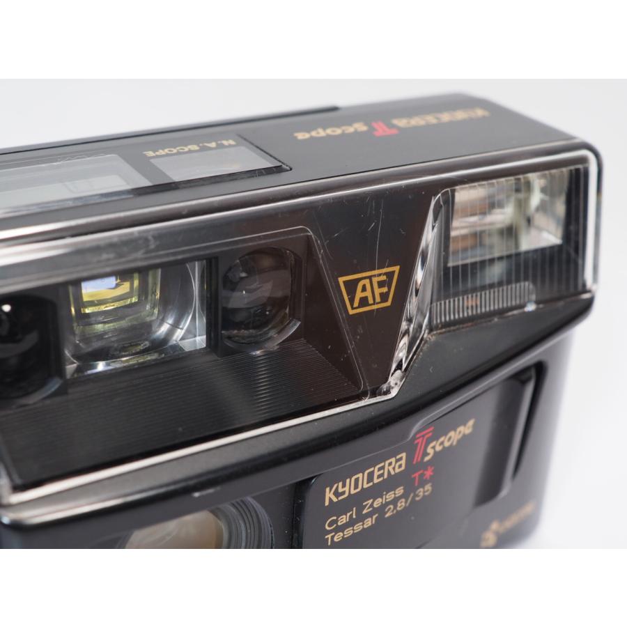 作動良好 】京セラ T scope スコープ Carl Zeiss Tessar 搭載 KYOCERA