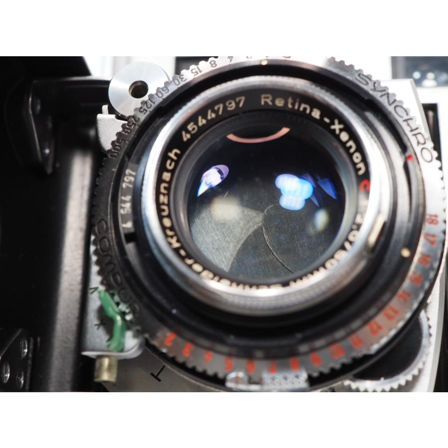 Kodak Retina IIIc Xenon c 50mmF2 コダック レチナ 底ケース付き [管