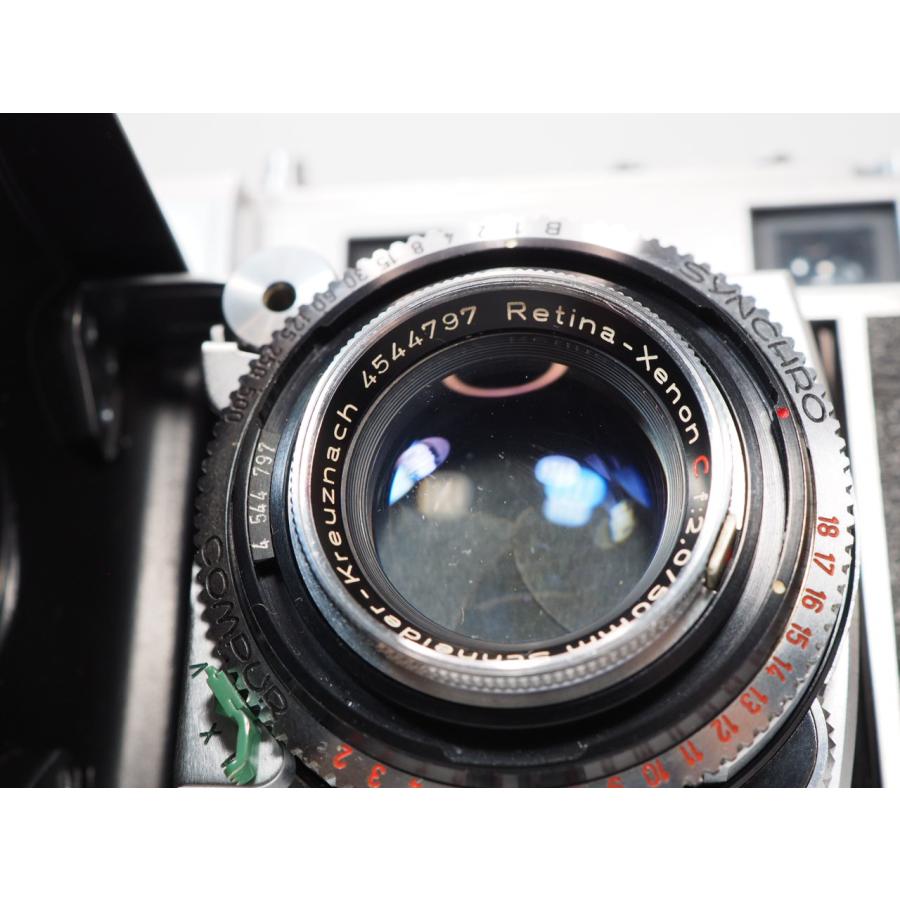 Kodak Retina IIIc Xenon c 50mmF2 コダック レチナ 底ケース付き [管