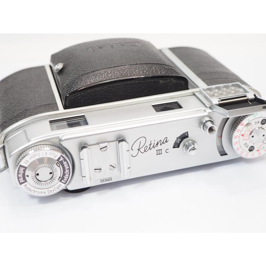 Kodak Retina IIIc Xenon c 50mmF2 コダック レチナ 底ケース付き [管