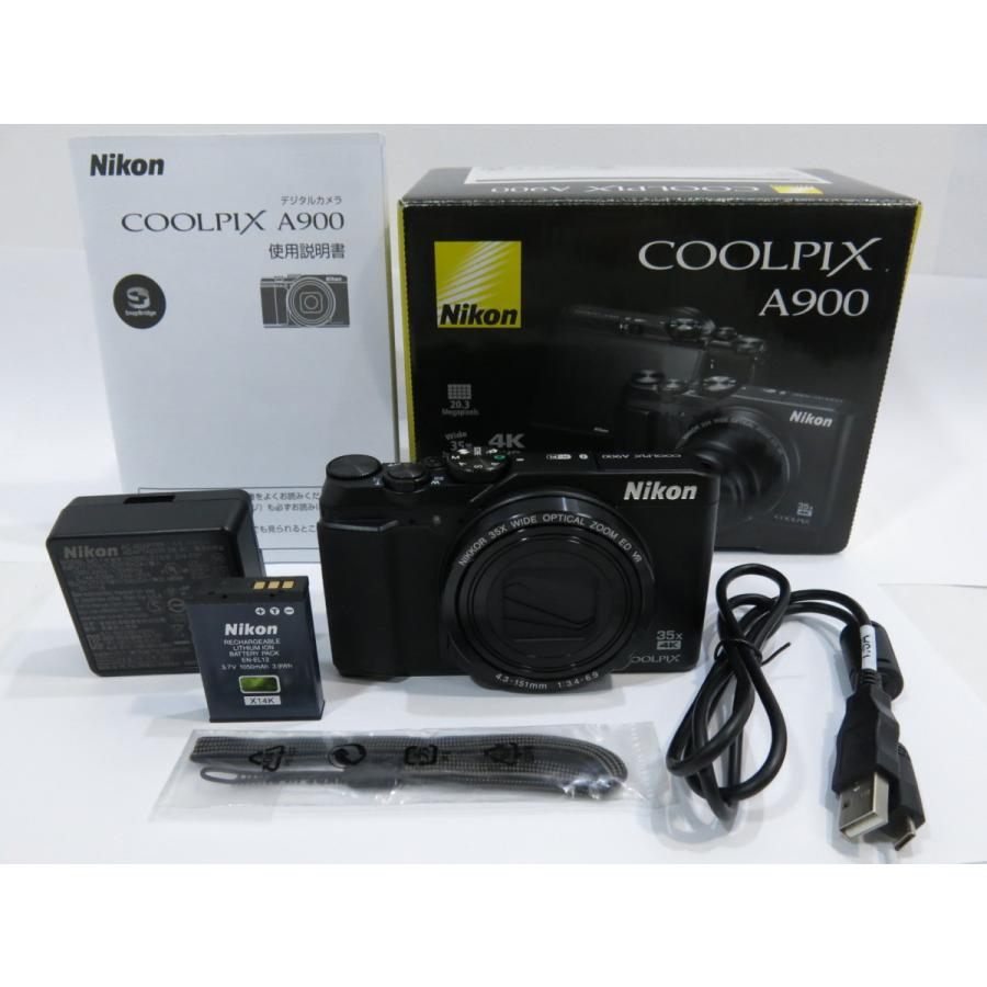 Nikon COOLPIX A900 元箱と付属品全てあり 動作品 おまけ付 Nikon COOLPIX A900 元箱と付属品全てあり 動作品 おまけ付