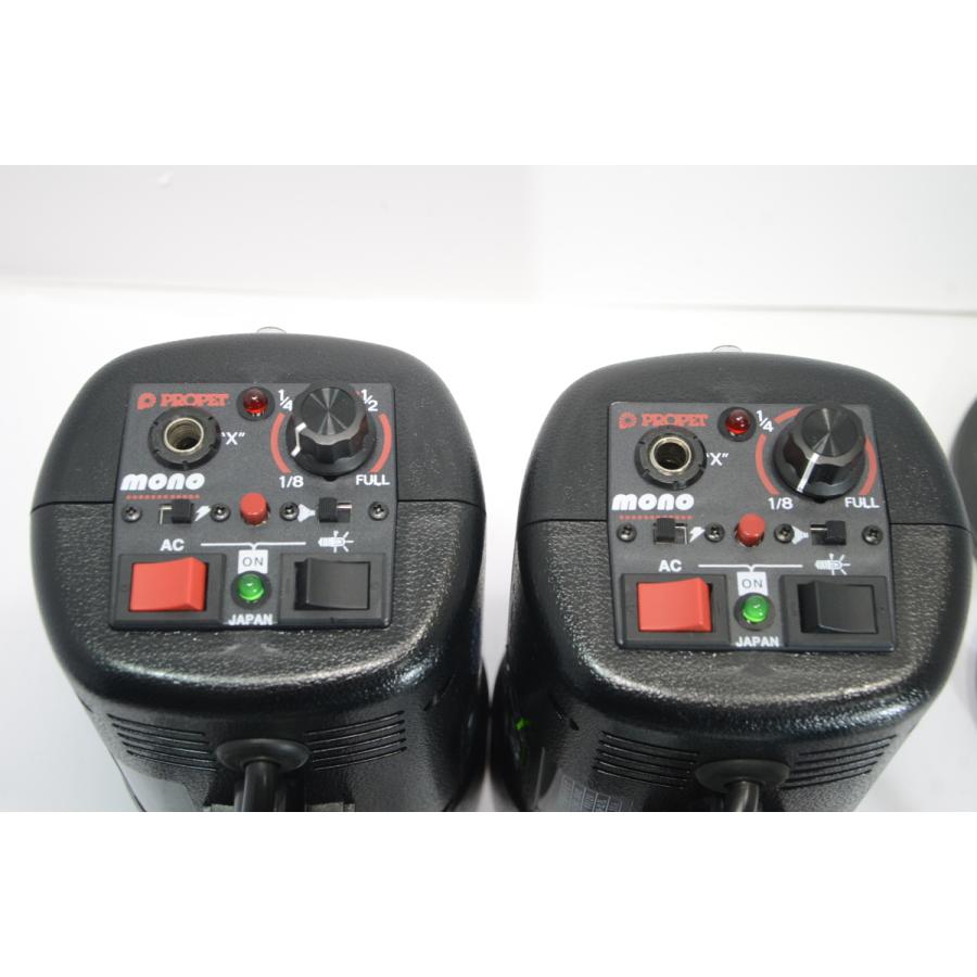 ガ*ジ様 PROPET S-600　ストロボ　等まとめて　3口発送　デッキ256 PROPET（プロペット） 【 中古 ストロボ 】PROPET MONO 300f 2灯セット