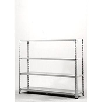 スチールラック スチール棚 高さ150×幅180×奥行45cm 4段 150kg/段 業務 