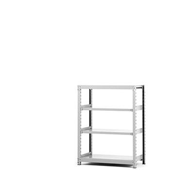 スチールラック スチール棚 高さ120×幅90×奥行60cm 4段 200kg/段 単体 
