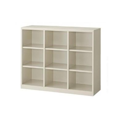 送料無料 背面ロッカー HLN-9 奥行40cmタイプ　3列3段9人用 W1064mm×D400mm×H880mm