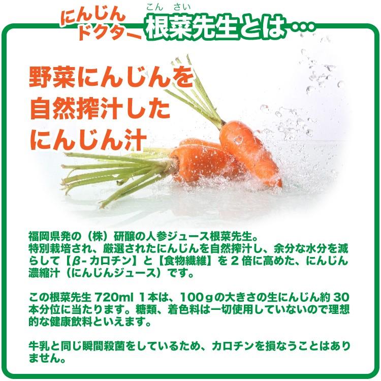 にんじん 人参 ジュース キャロット30 糖類・着色料無添加 720ml×12本_2
