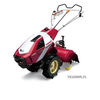 YANMAR ヤンマー 農用トラクター YK650MR ミニ耕運機　耕うん機　歩行型　作業幅約520mm 尾輪 調節棒　農機具　最大6.3馬力 ヤンマー（YANMAR） 耕運機 ヤンマー耕うん機 YK650MR 標準タイプ