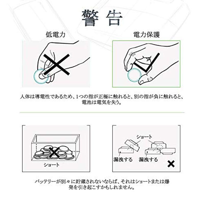LiCB 10個入 CR1632 リチウム ボタン 電池 3V 1632 コイン形電池 水銀ゼロシリーズ｜tanda-shops｜05