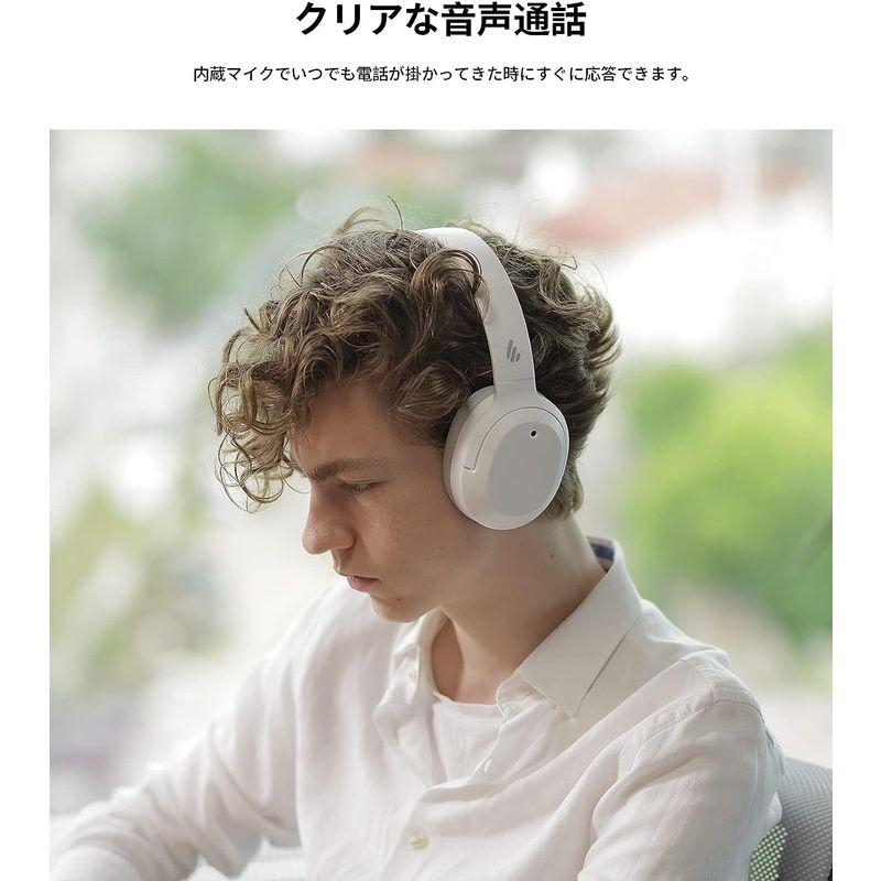 公式日本版 Edifier W820NB ワイヤレスヘッドホン アクティブ ノイズキャンセリング 外音取り込み機能 ハイレゾ対応 Bluetooth5.