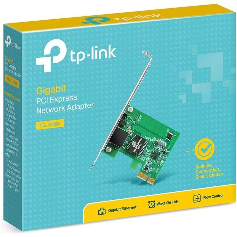 TP-Link 1000BASE-T/100BASE-TX/10BASE-T対応PCI-E バス用ギガビットLANアダプター TG-3468｜tanda-shops｜02