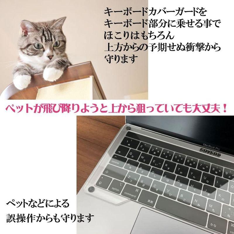 Covers キーボードカバーガード Happy Hacking Keyboard HHKB 専用 クリーニングクロス付｜tanda-shops｜06