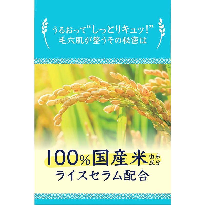 毛穴撫子 お米のパック 乾燥肌 毛穴 うるおい ツヤやか ハリ弾力 キメの乱れ 100%国産米由来成分 洗い流すパック 170g｜tanda-shops｜05