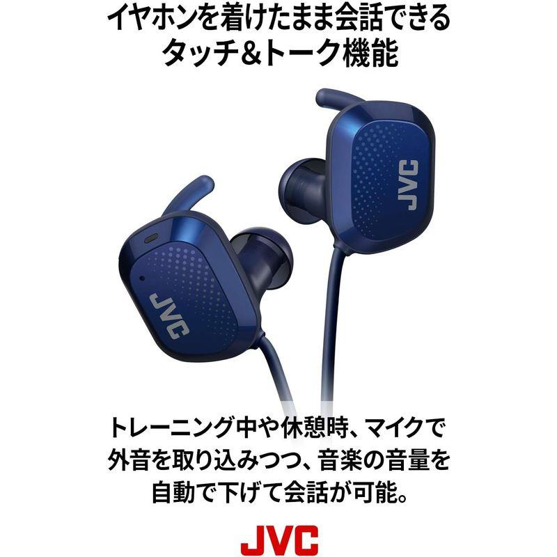 JVC HA-AE1W-B ワイヤレスイヤホン Bluetooth対応 最大11時間再生 スポーツ向け 防水防塵仕様 ブラック｜tanda-shops｜04